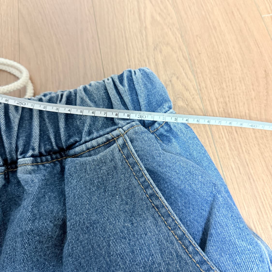 카고 와이드 데님 팬츠 상품이미지7