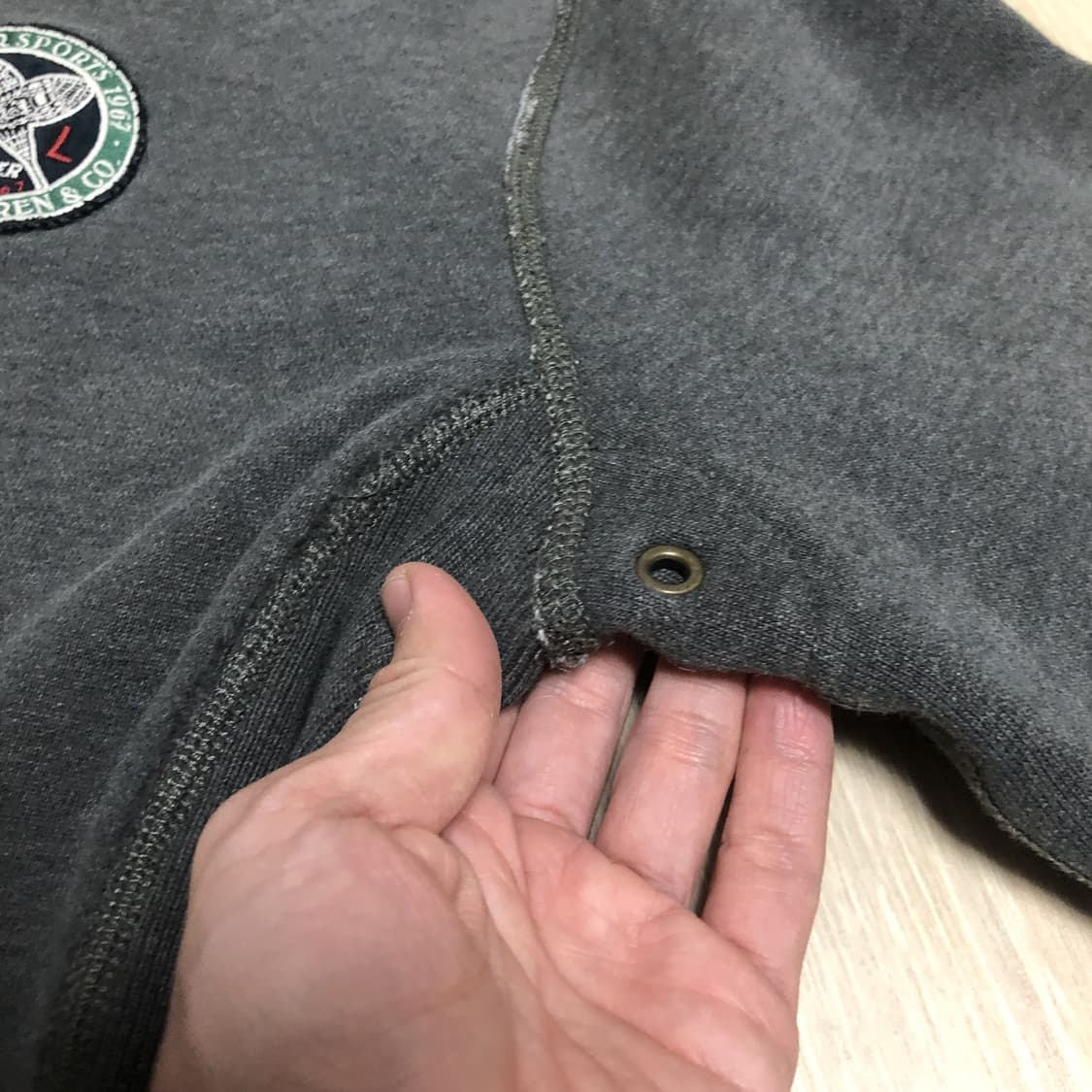 (XL) 폴로 랄프로렌 POLO PRL 블리커 NY 헤비 써멀 후드 집업 상품이미지7