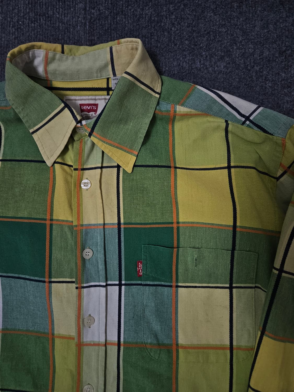 리바이스 레드탭 체크셔츠(급처) 상품이미지2