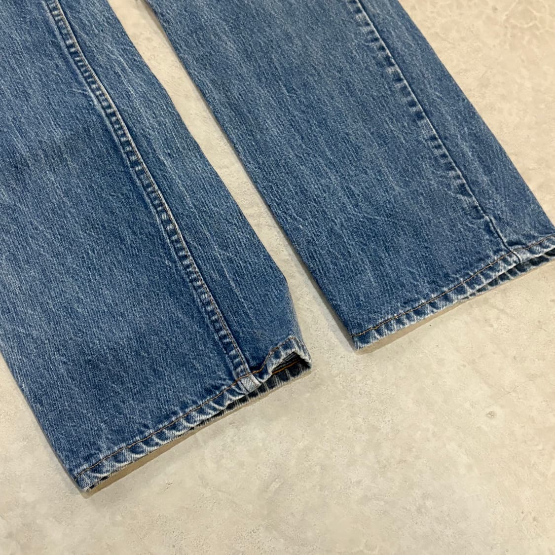 [36/32] 80s USA🇺🇸 리바이스 319 오렌지탭 중청 탈론 상품이미지2
