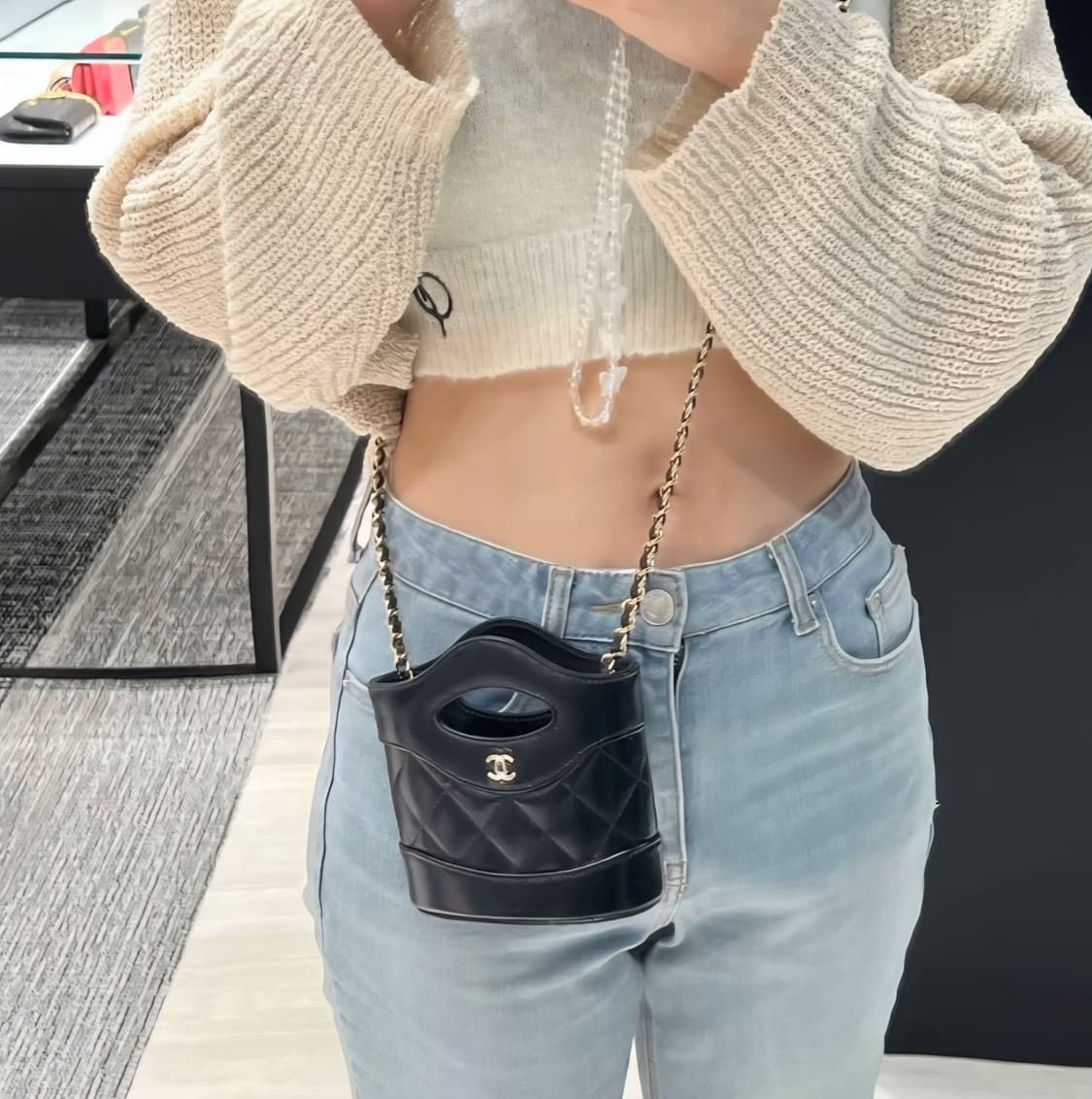 샤넬 핸들 미니백 상품이미지1