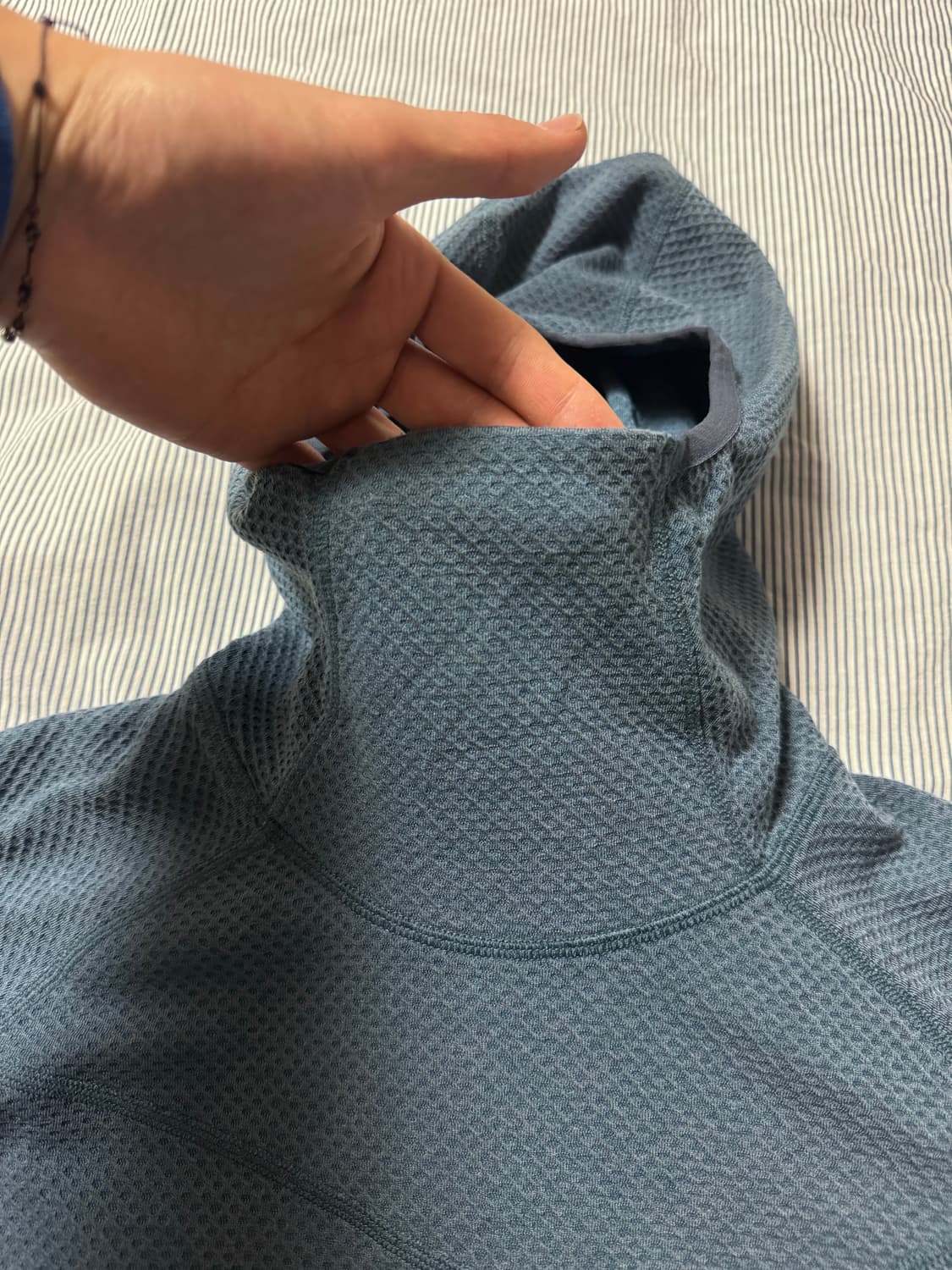 클라터뮤젠 유지 후디 맨 몽크스 블루 S 상품이미지5