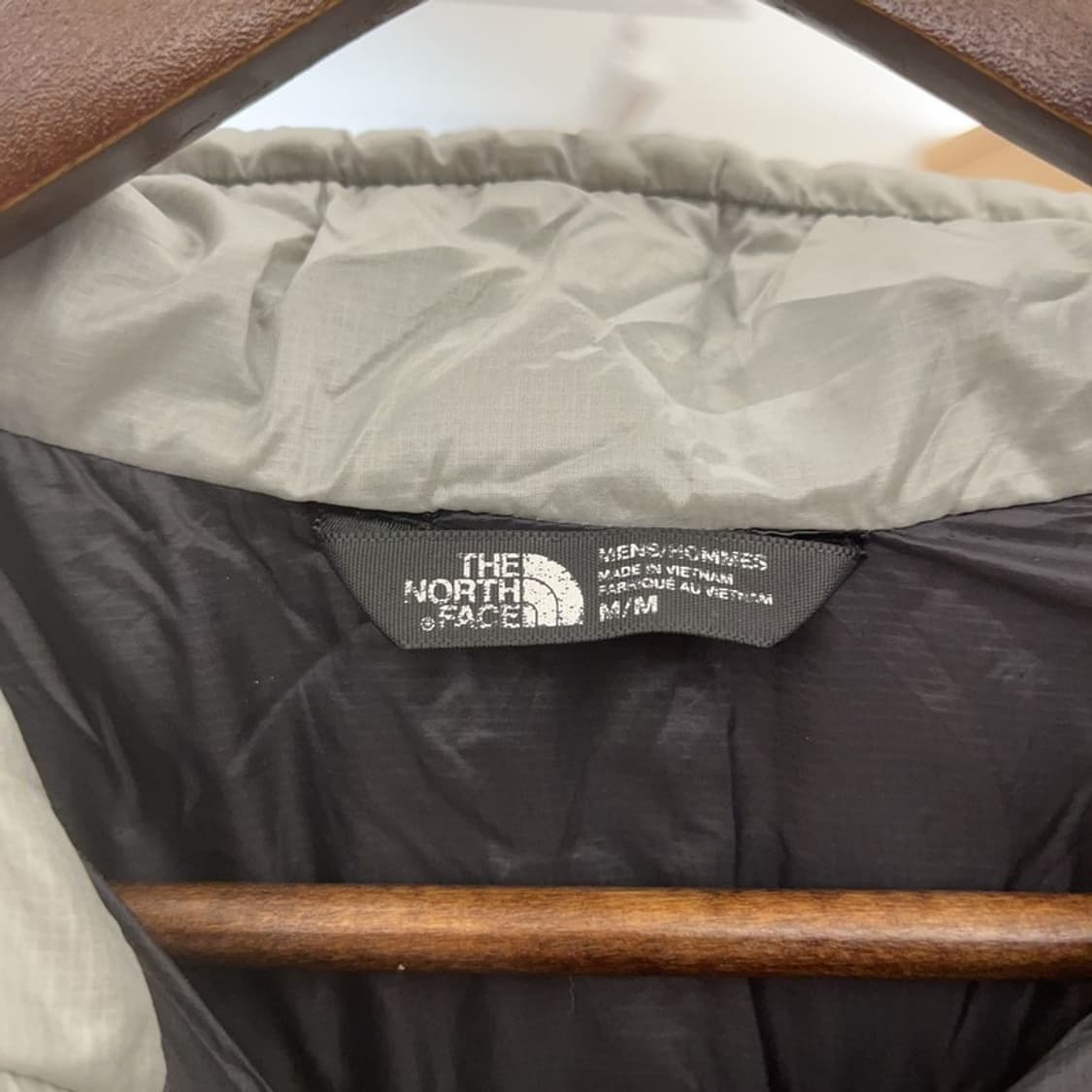 노스페이스 올드스쿨 빈티지 경량 패딩 자켓 M C07732 상품이미지5
