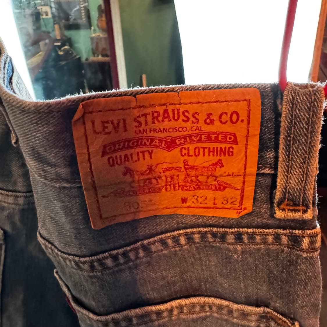 Levi’s 리바이스 505 빈티지 데님 (W32 L32) 상품이미지3