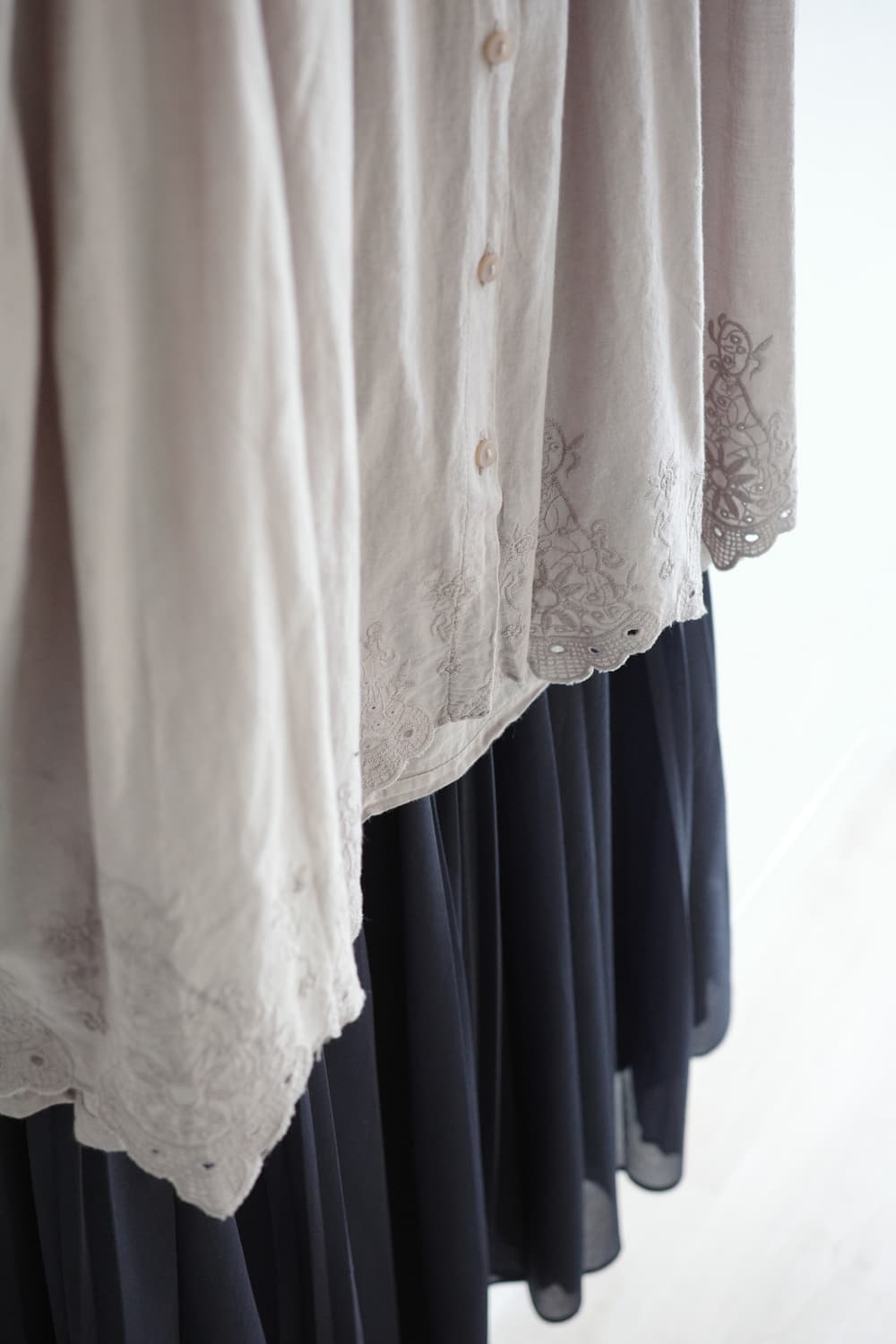 studio CLIP 
• 아사코튼 셔츠 블라우스 상품이미지4