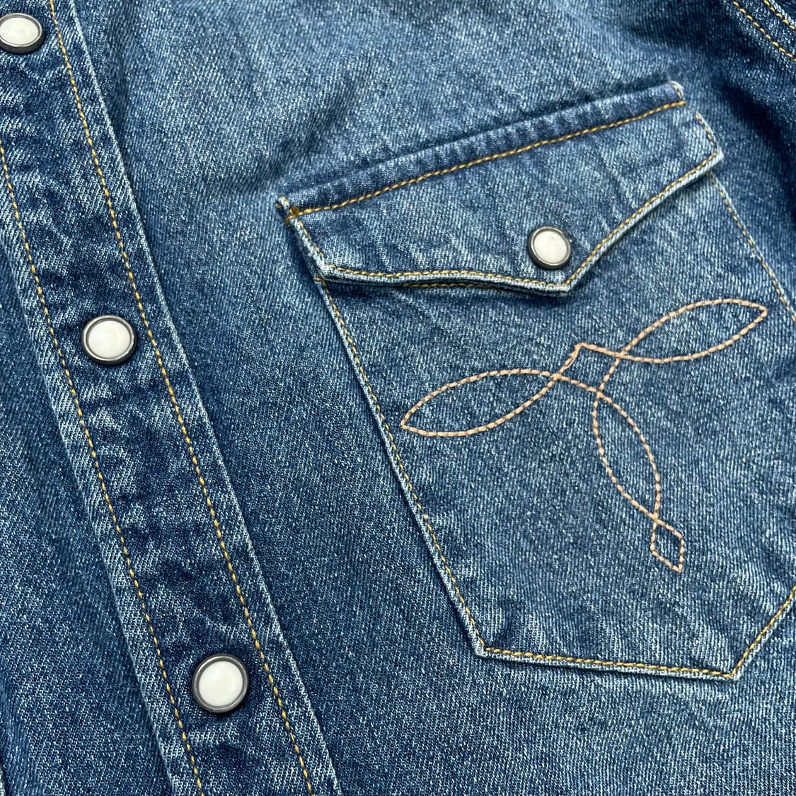 RRL 랄프로렌 더블알엘 웨스턴 데님셔츠  상품이미지5