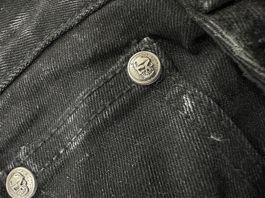 Cloud72 해골 십자 팬츠 34 상품이미지10