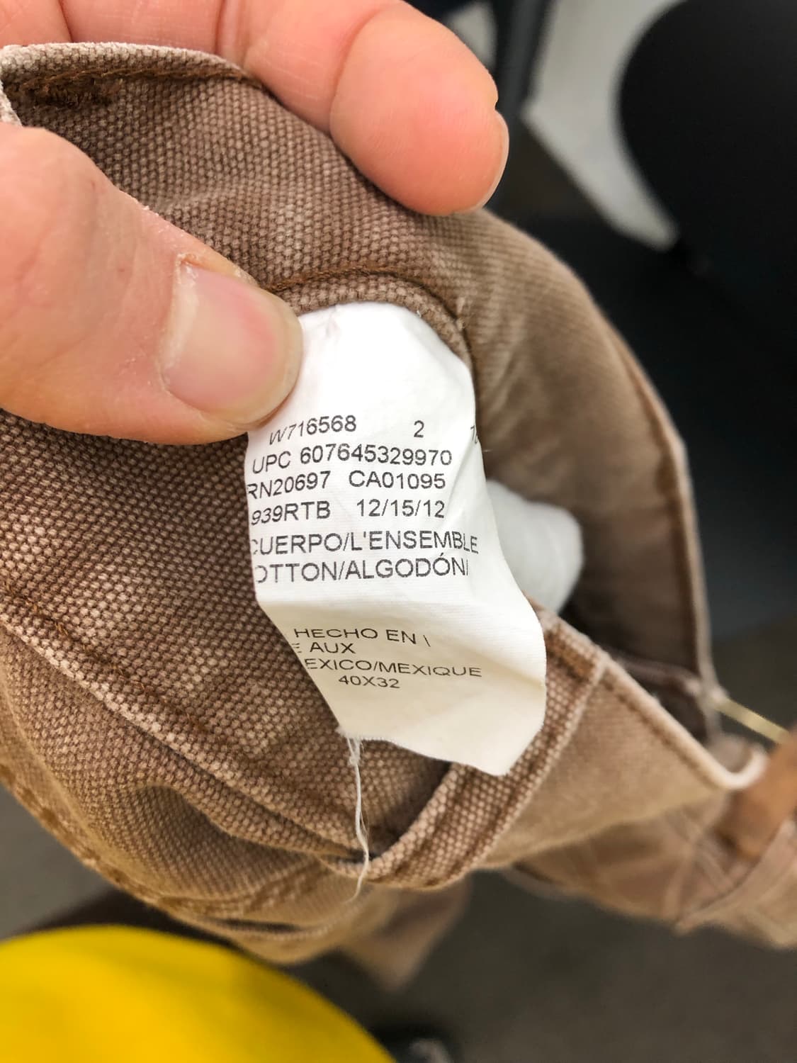 디키즈 카펜터 워크 팬츠 40x32 상품이미지3