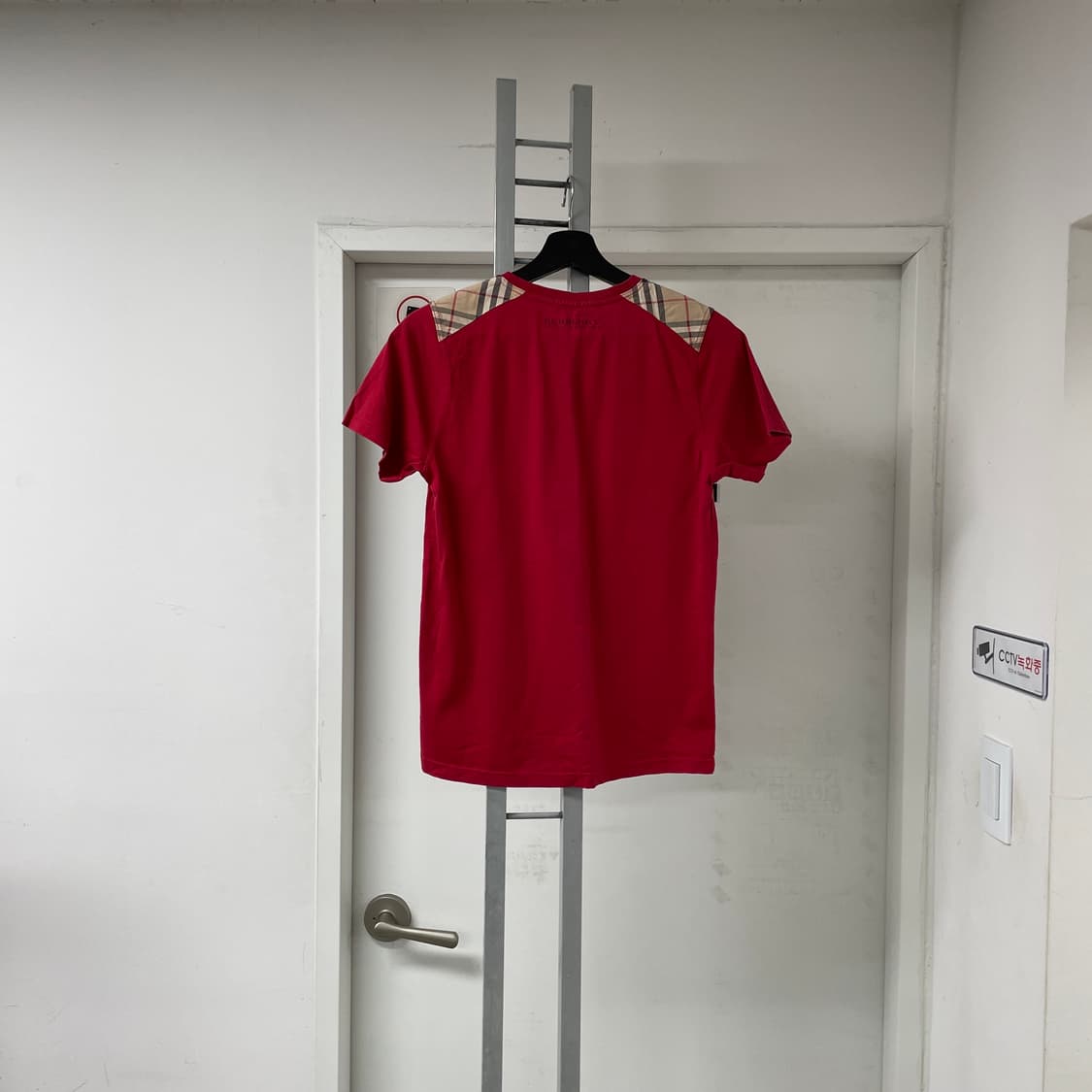 버버리 반팔 티셔츠 레드 12(W) 상품이미지7