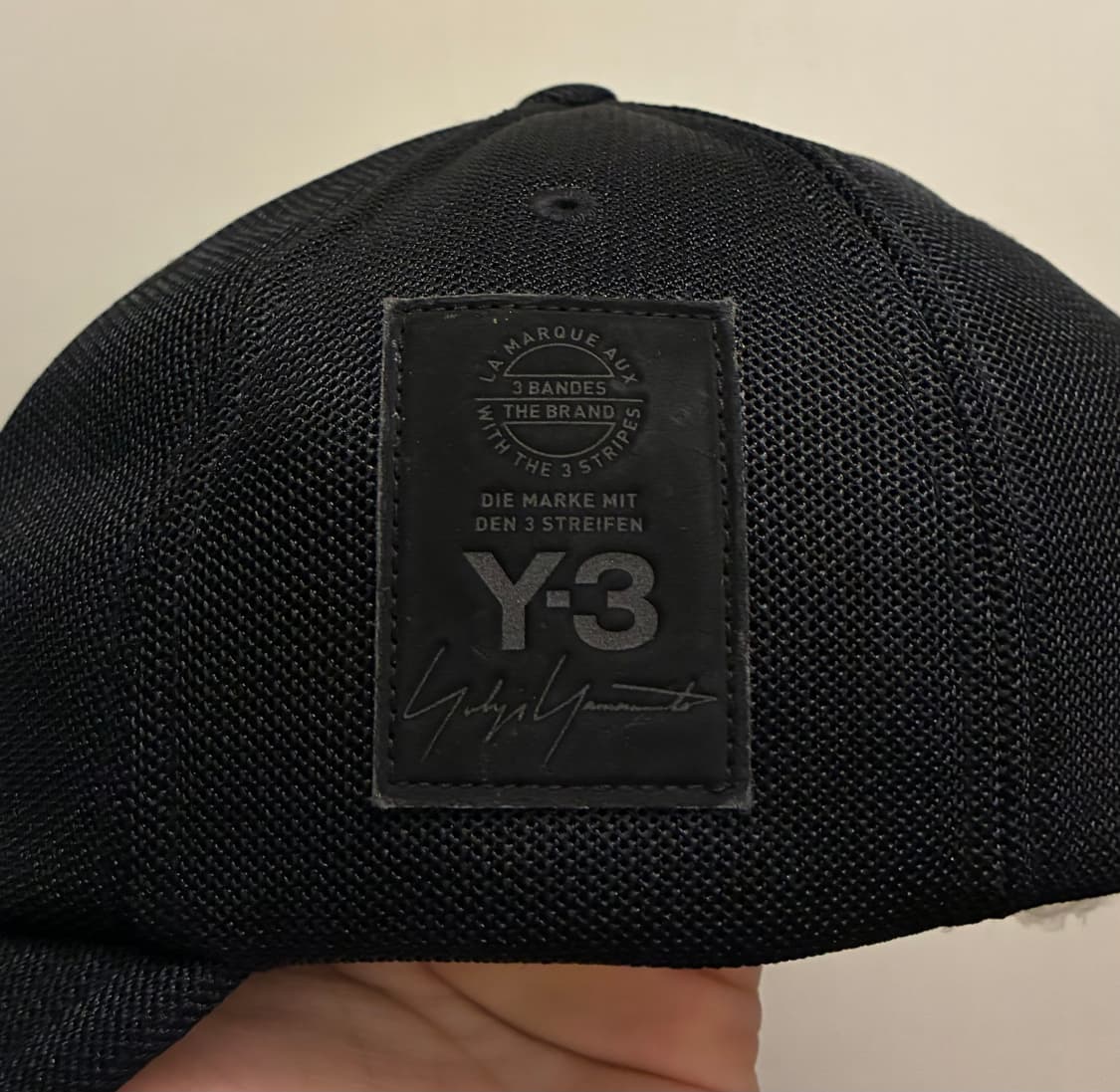 (F)아디다스 요지야마모토 y3 사이드탭 메쉬 볼캡 모자 상품이미지4