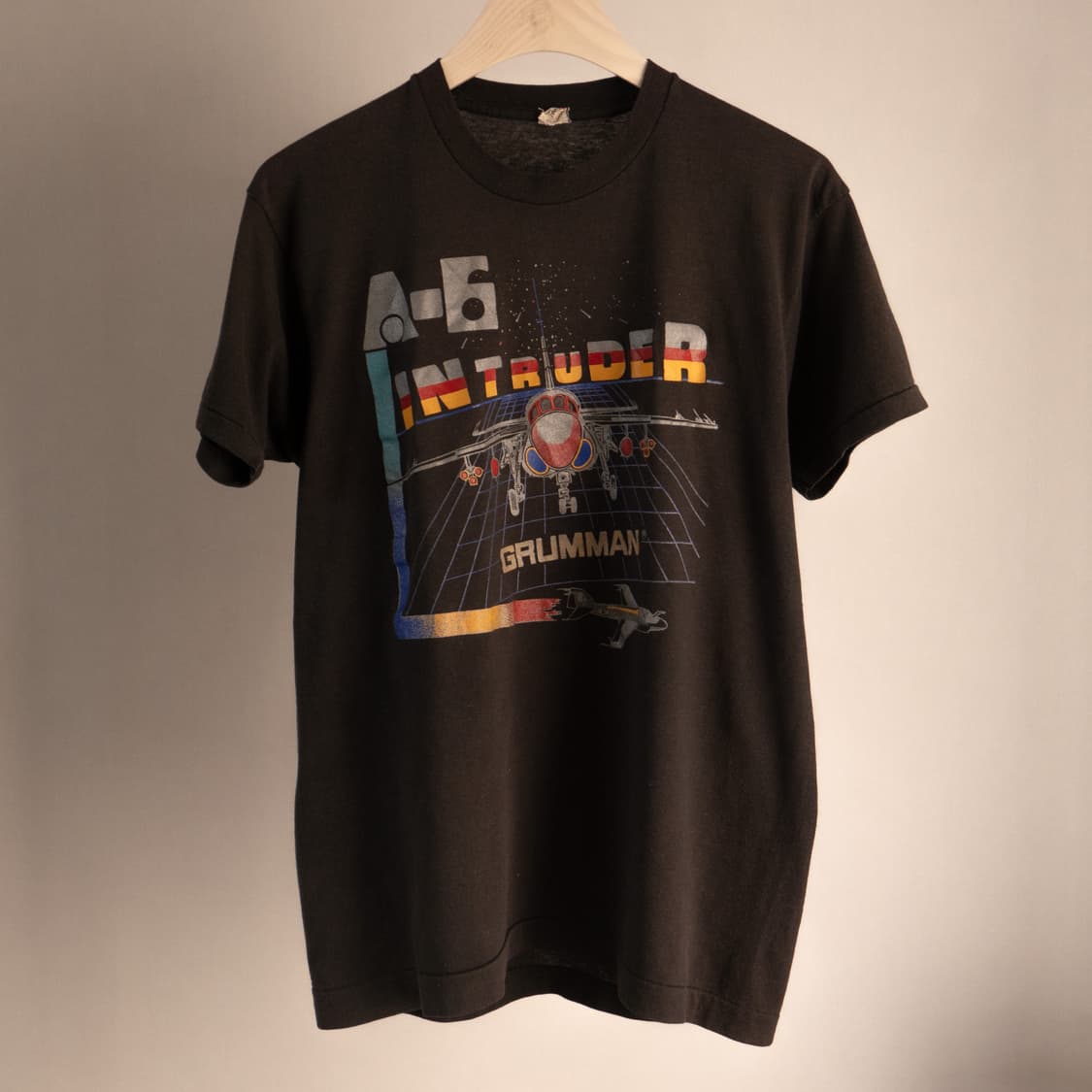 80s A-6 Intruder Grumman T shirt/(95-100 상품이미지1