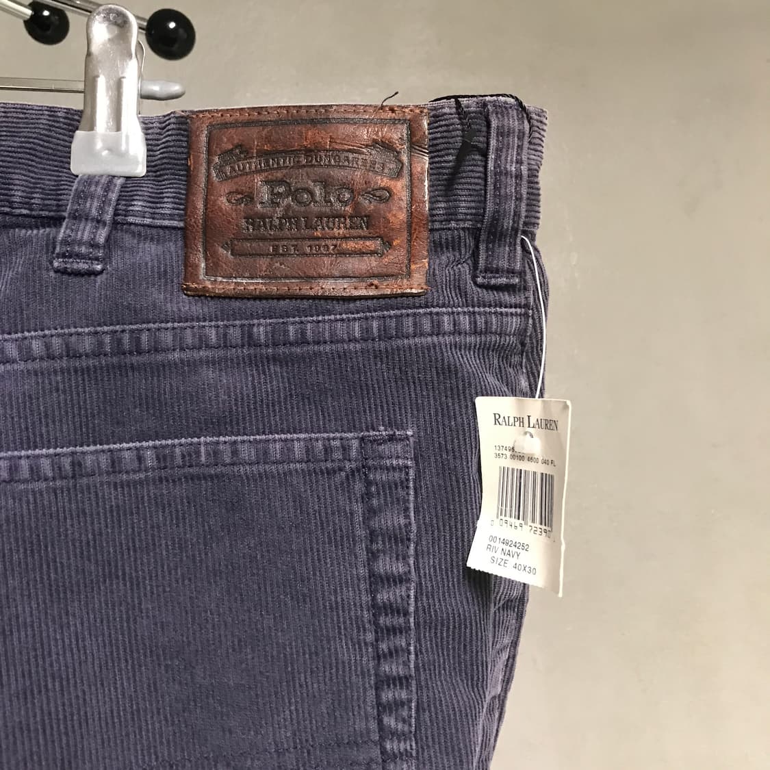 폴로 랄프로렌 코듀로이 팬츠 새상품 40/30 상품이미지4
