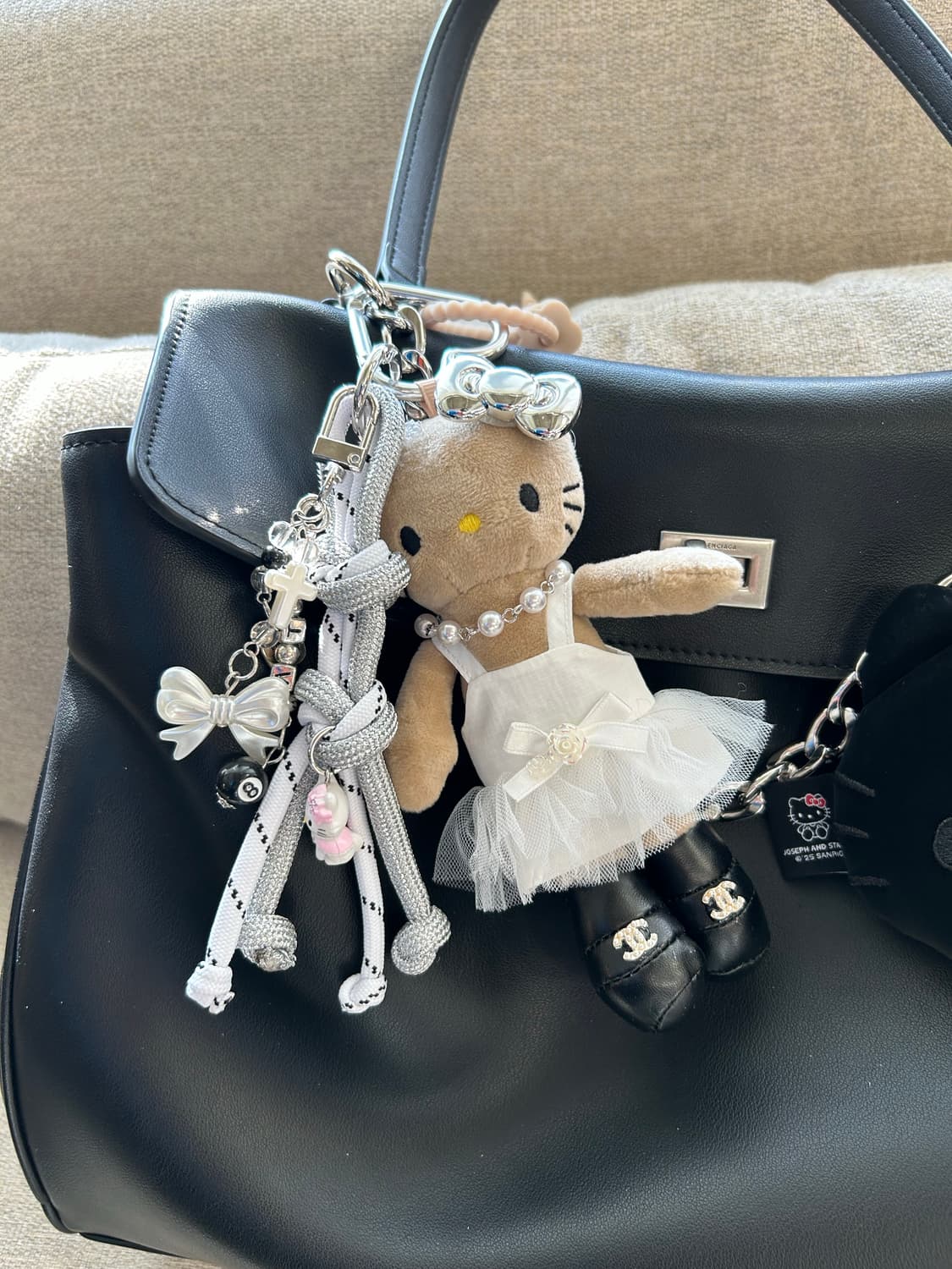 (27) 🖤 롱다리 키티 발레리나 커스텀 키링 🖤 상품이미지3
