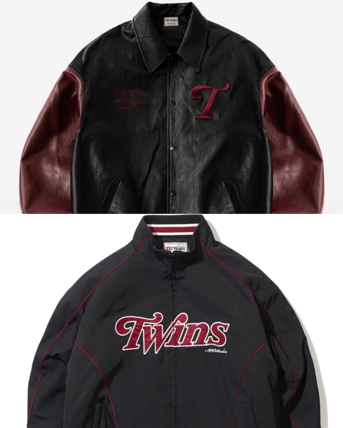 엘지트윈스 바시티 , 나일론 자켓 팝미다 상품이미지1