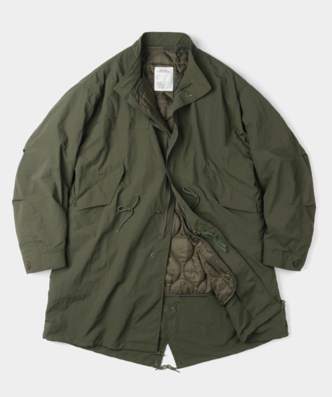 [3] 인더스트 m65 피쉬테일 파카 카키 상품이미지1