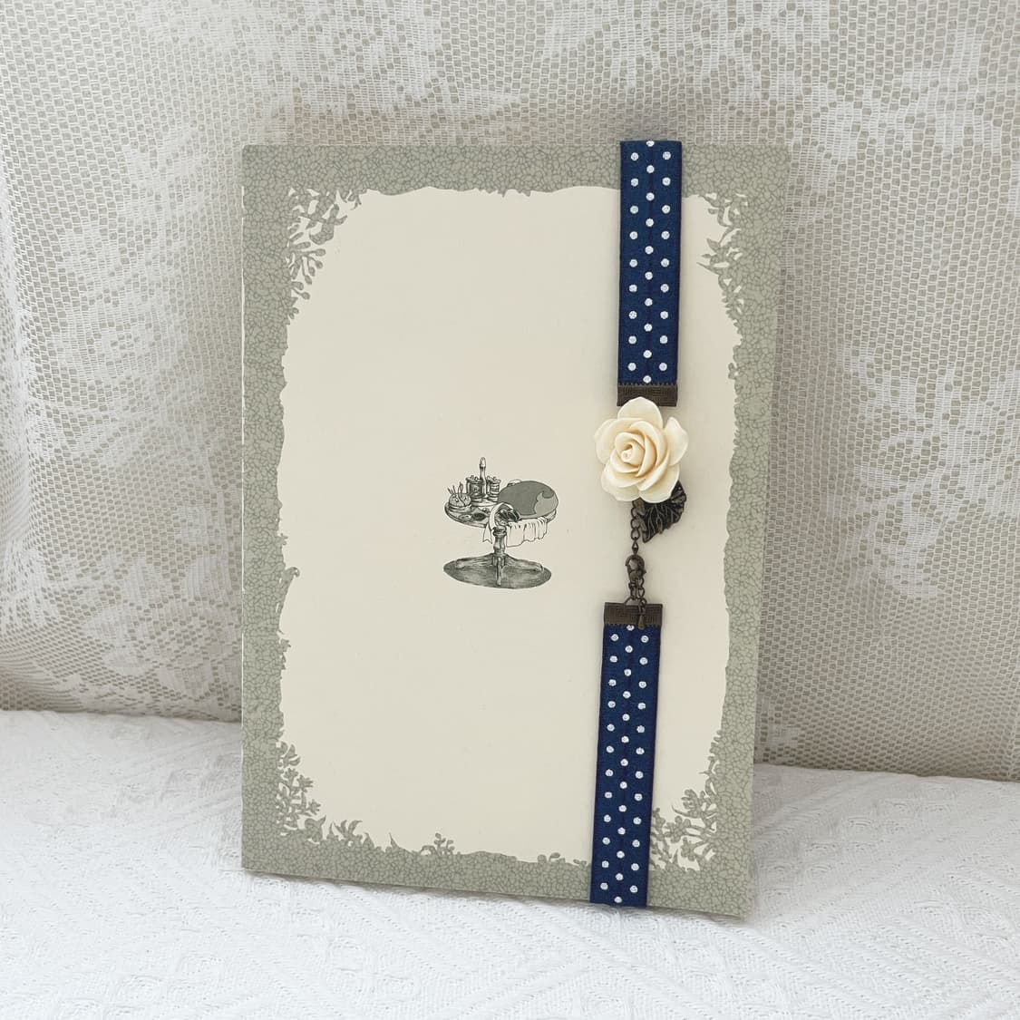 ⊰dot flower⊱ book-band 도트 꽃 북밴드 상품이미지2