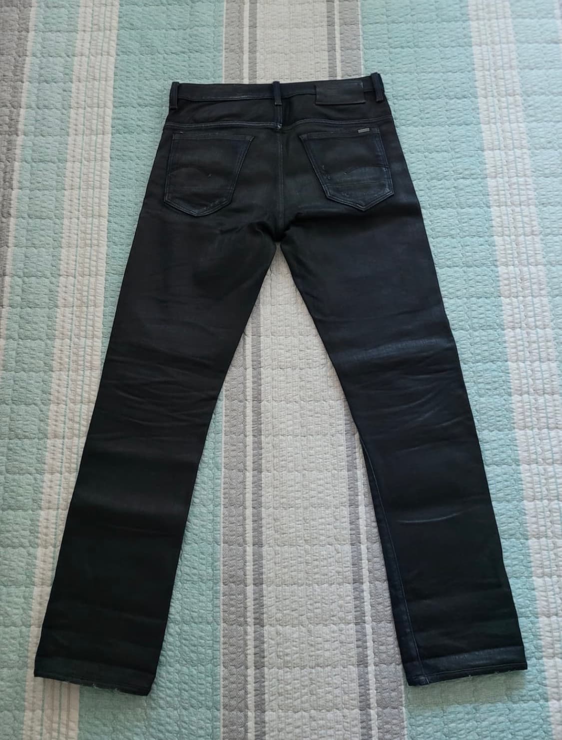 지스타 로우 3301 코팅 데님 상품이미지2