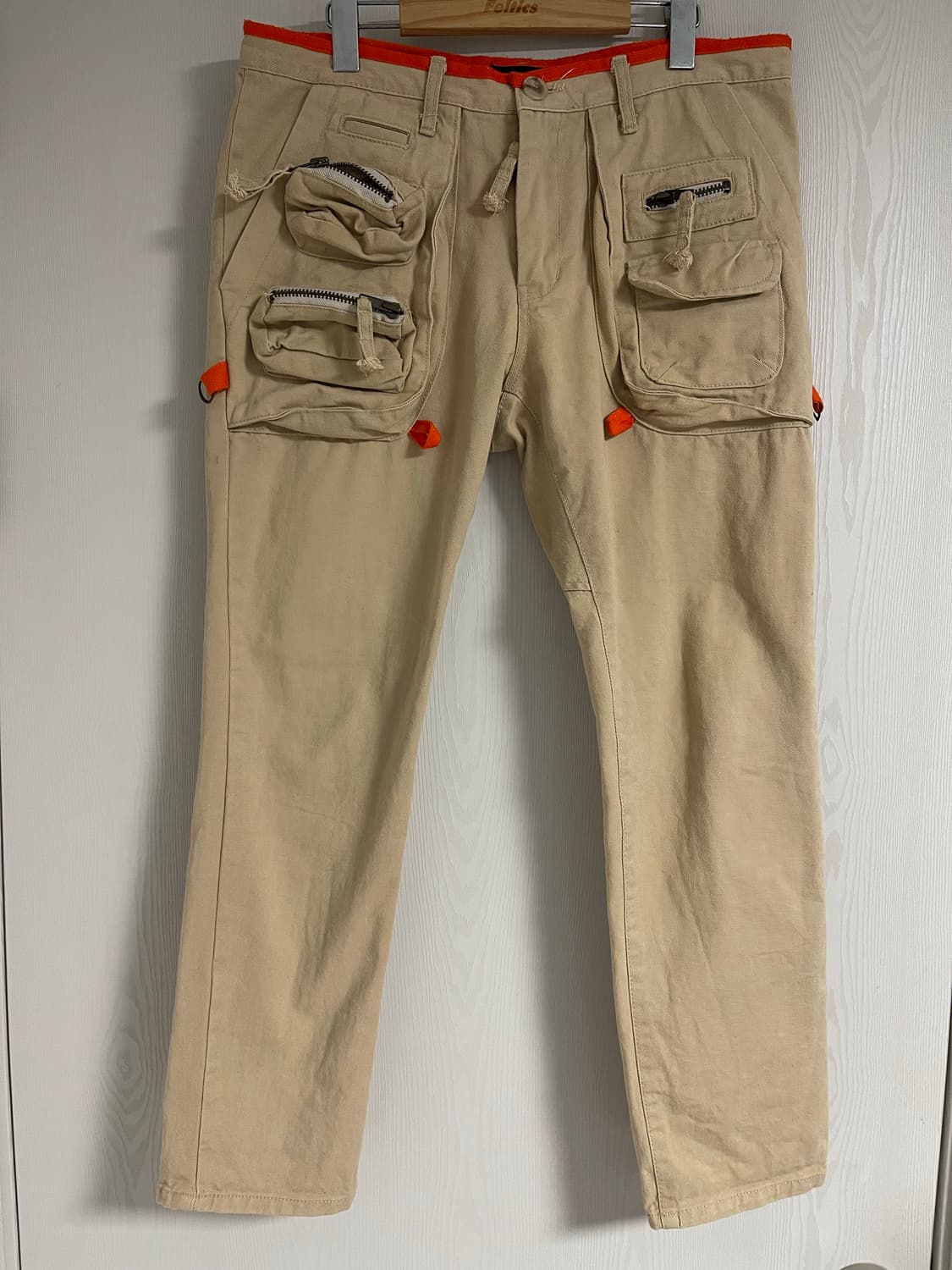 다이어트 부처 슬림 스킨 멀티 포켓 카고 팬츠 M(32-33인치) 상품이미지1