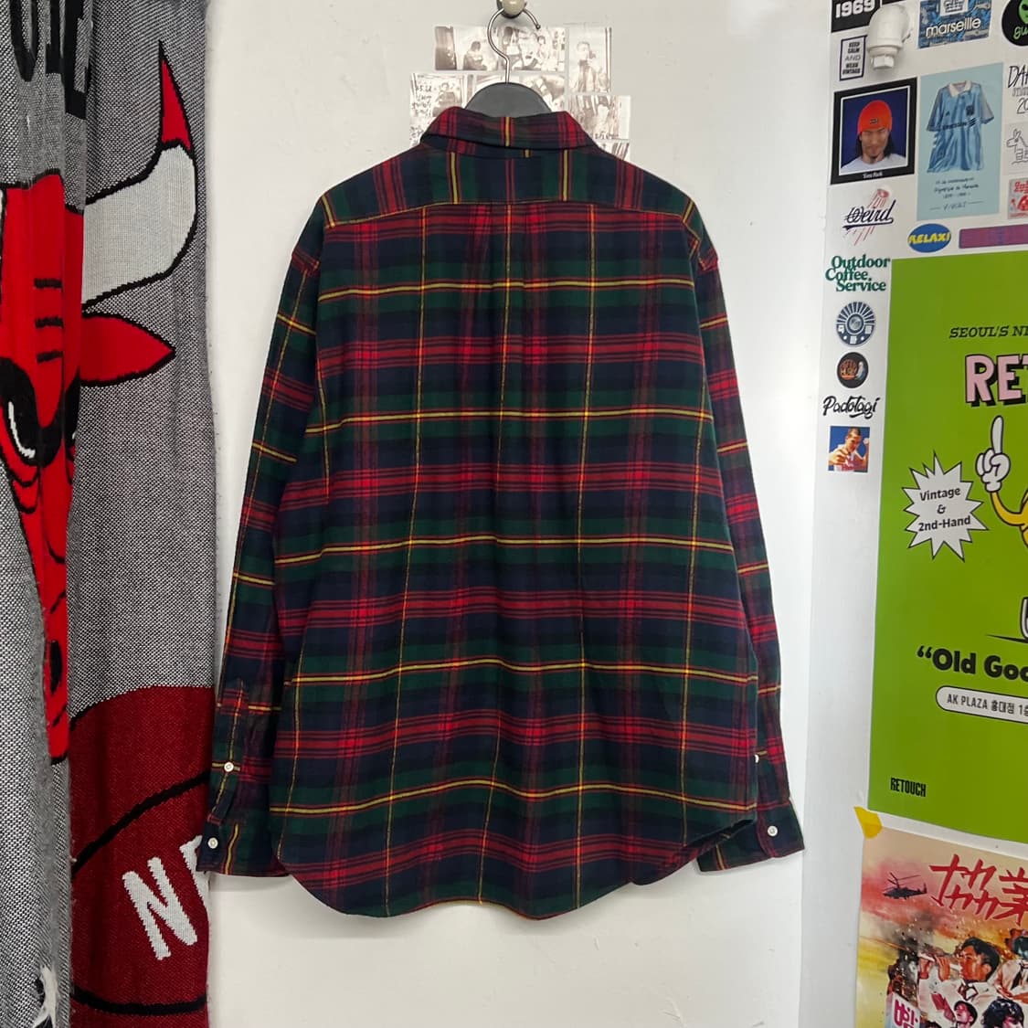 폴로 플란넬 체크 셔츠 상품이미지5