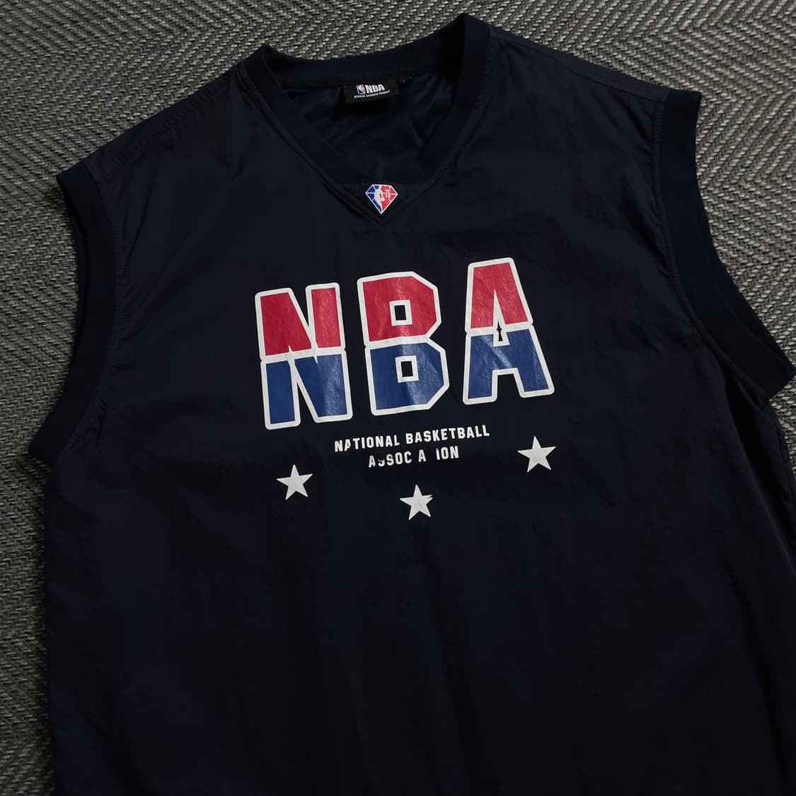 NBA 빅로고 나일론 우븐 웜업 베스트 o 4081 상품이미지2