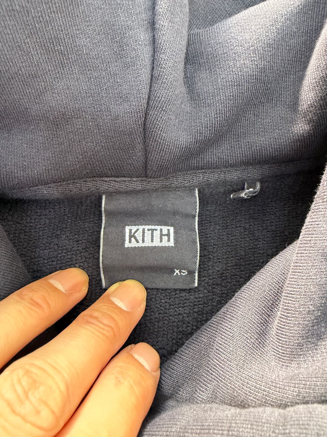 정품) Kith 키스 로고 여성 후드티 XS  상품이미지6