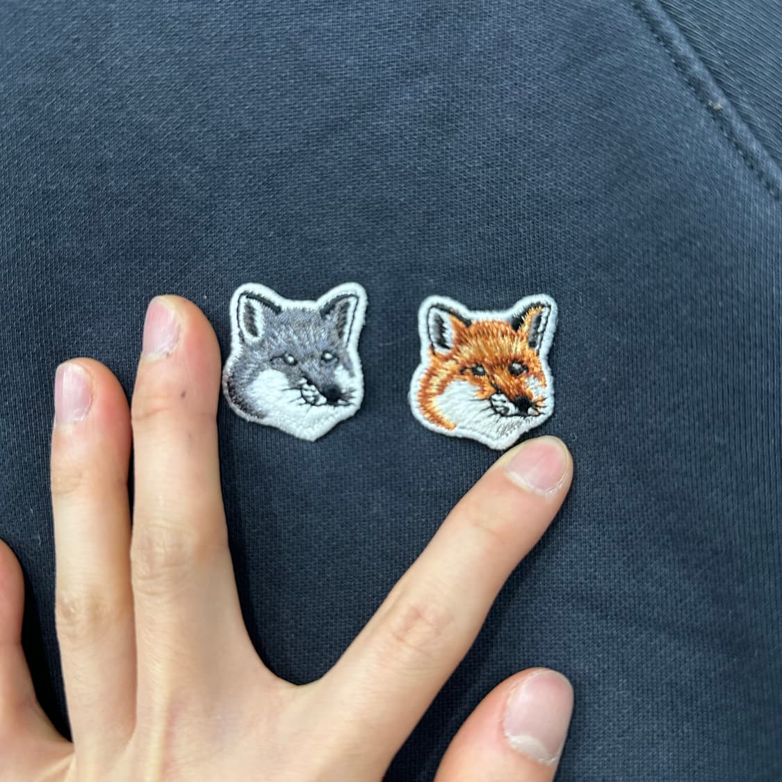 메종키츠네 맨투맨 상품이미지3