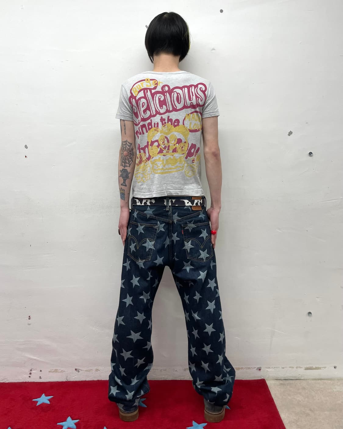 Love Fast Food Grey T-Shirt 상품이미지5