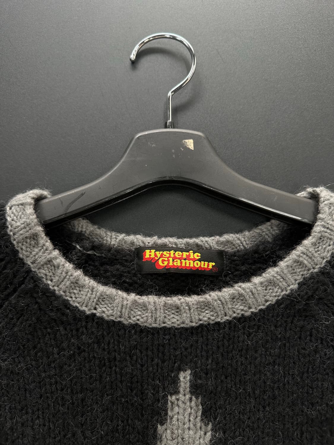 히스테릭글래머 스타 울 배색 니트 상품이미지6