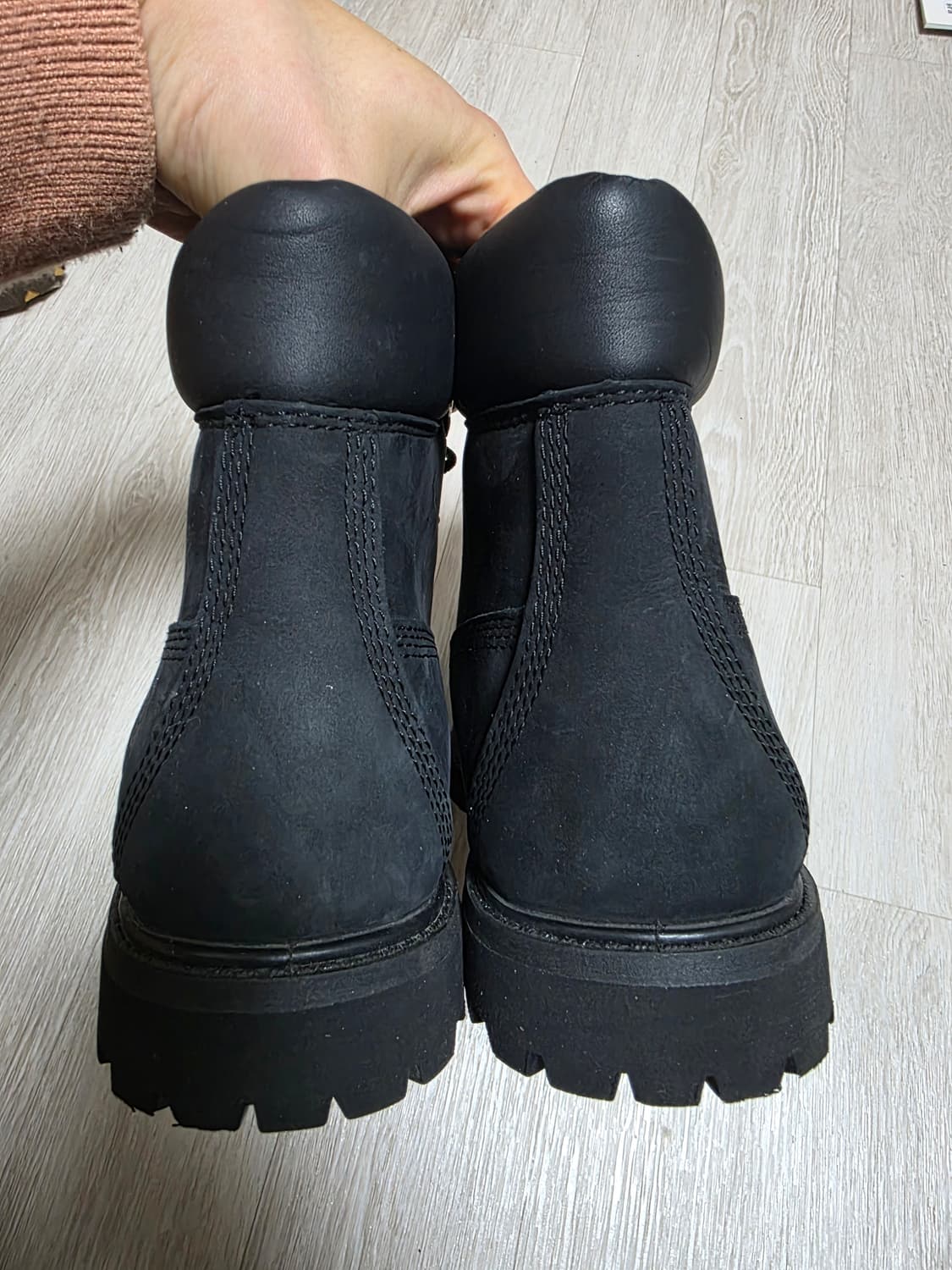 팀버랜드 6인치 블랙 부츠 260 상품이미지9