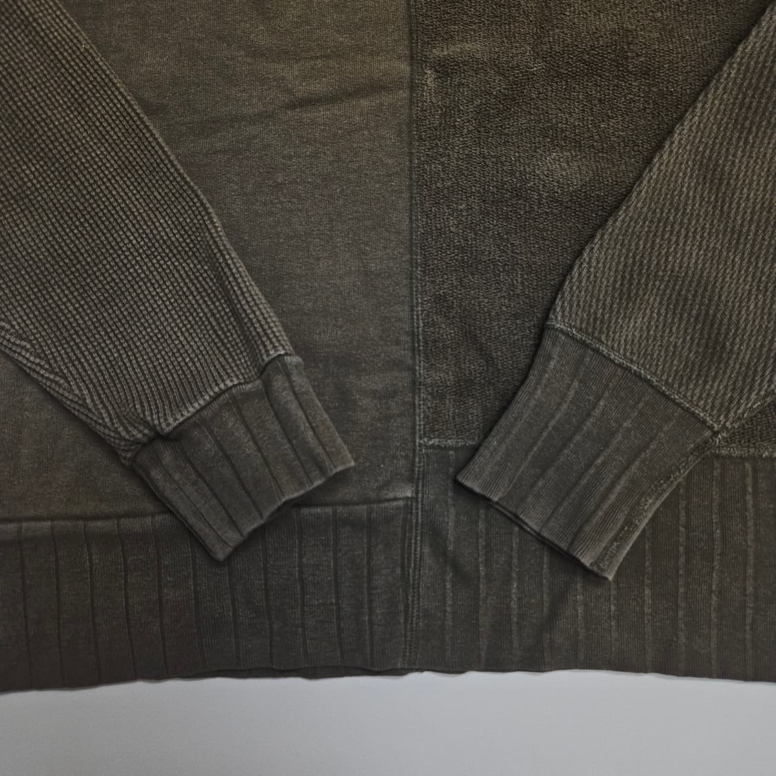 (무료배송) 나이젤카본 아미크루 저지믹스 스웻셔츠/ 올리브 /46사이즈 상품이미지4