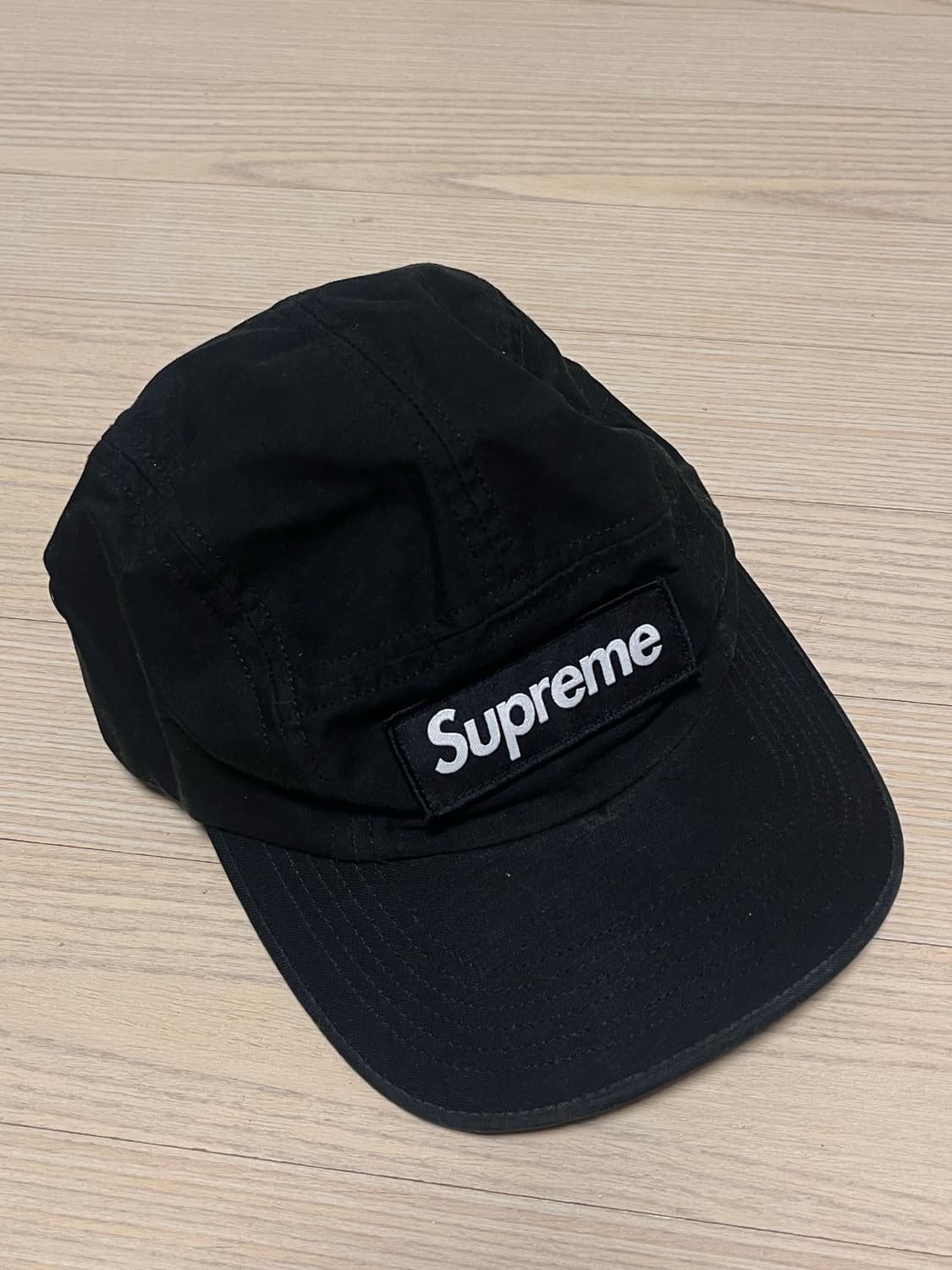 슈프림 밀리터리 캠프캡 블랙  상품이미지1