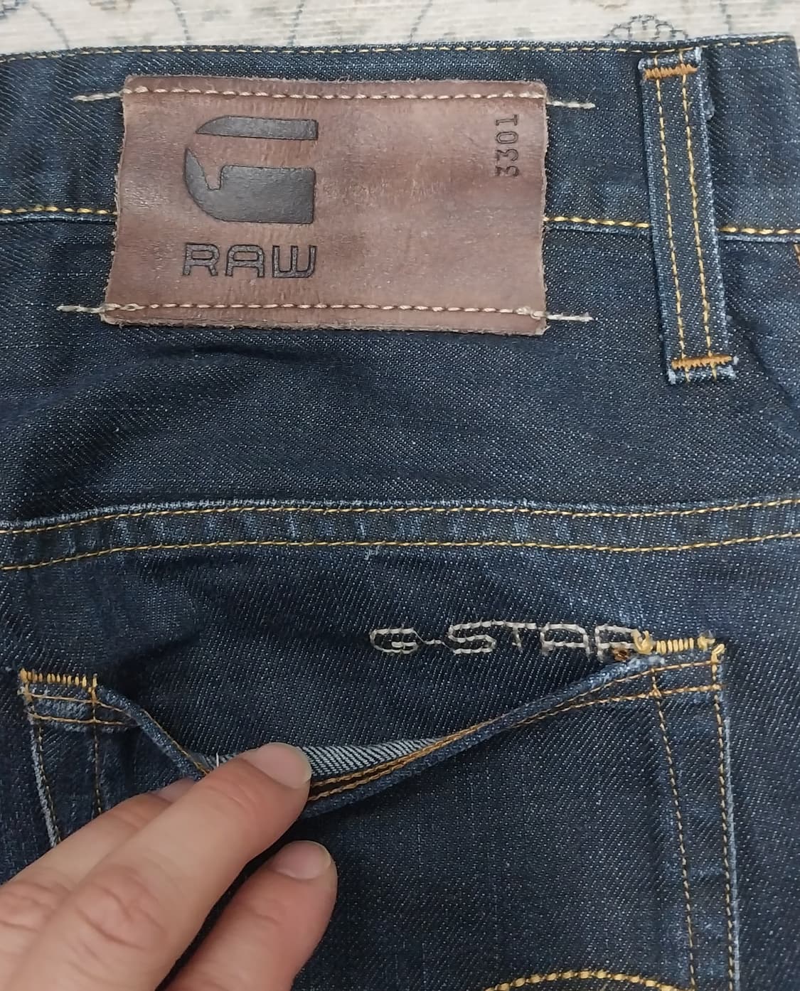 G-STAR RAW 지스타 로우 3301  데님팬츠 28사이즈 상품이미지3