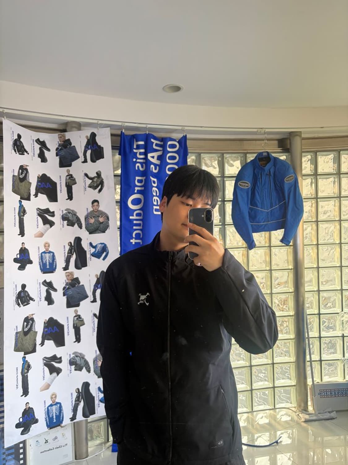 SKULL THERMO WIND JACKET FOA406946 상품이미지2