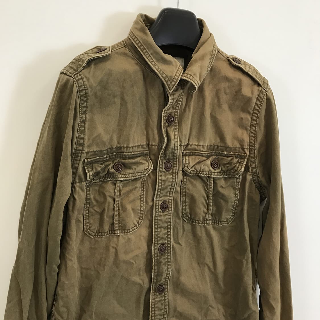 아베크롬비 밀리터리 가먼트 셔츠자켓 [XL] 상품이미지2