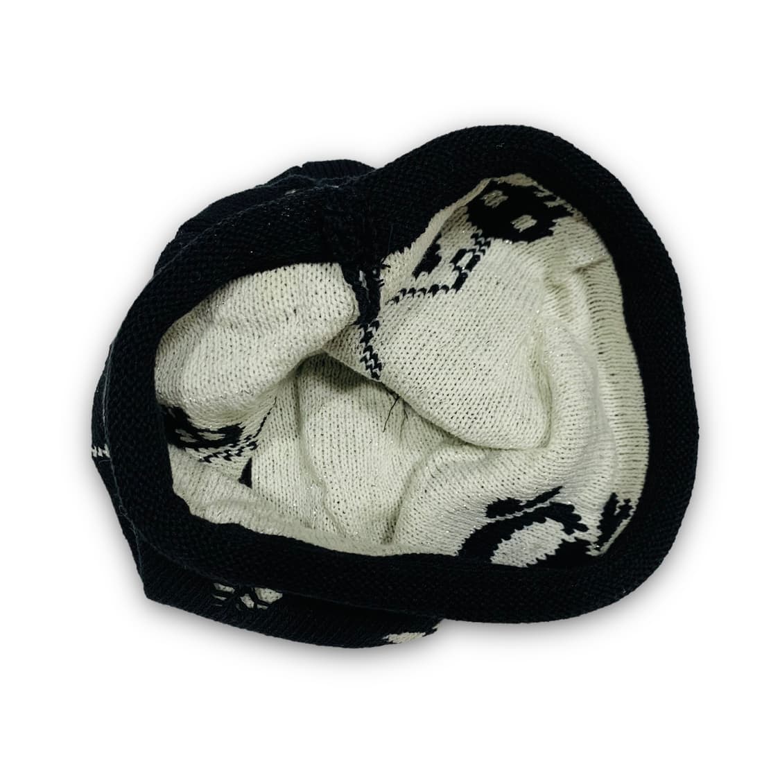 펑크 스컬 해적선 아트 그런지 비니 상품이미지3