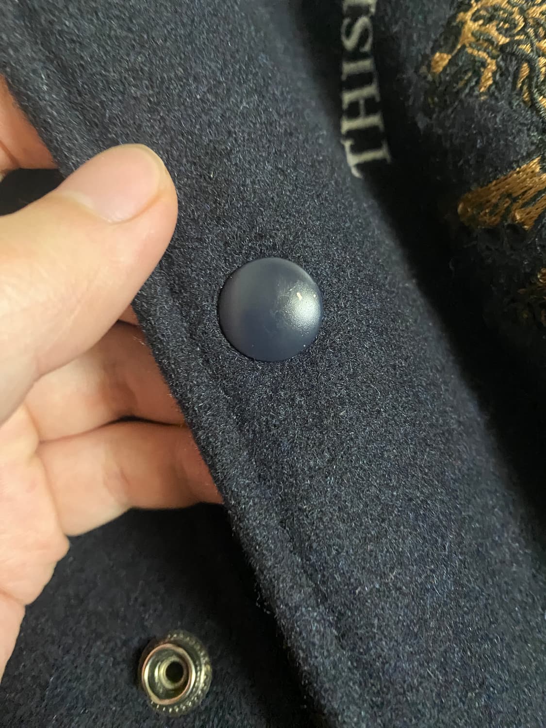 디스이즈네버댓 라이온 바시티자켓 상품이미지3