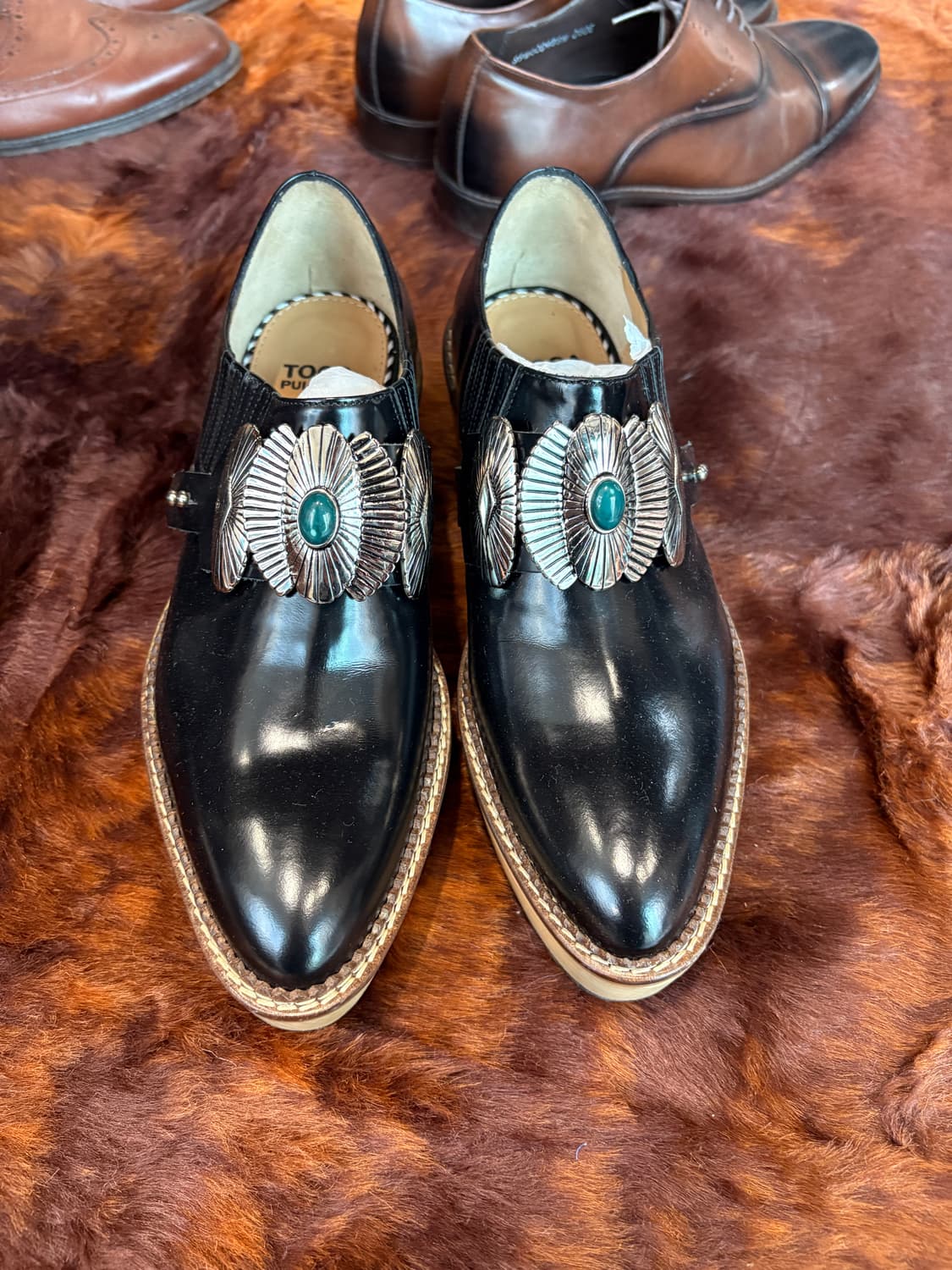 토카 풀라 우드 플렛폼 슈즈 상품이미지5