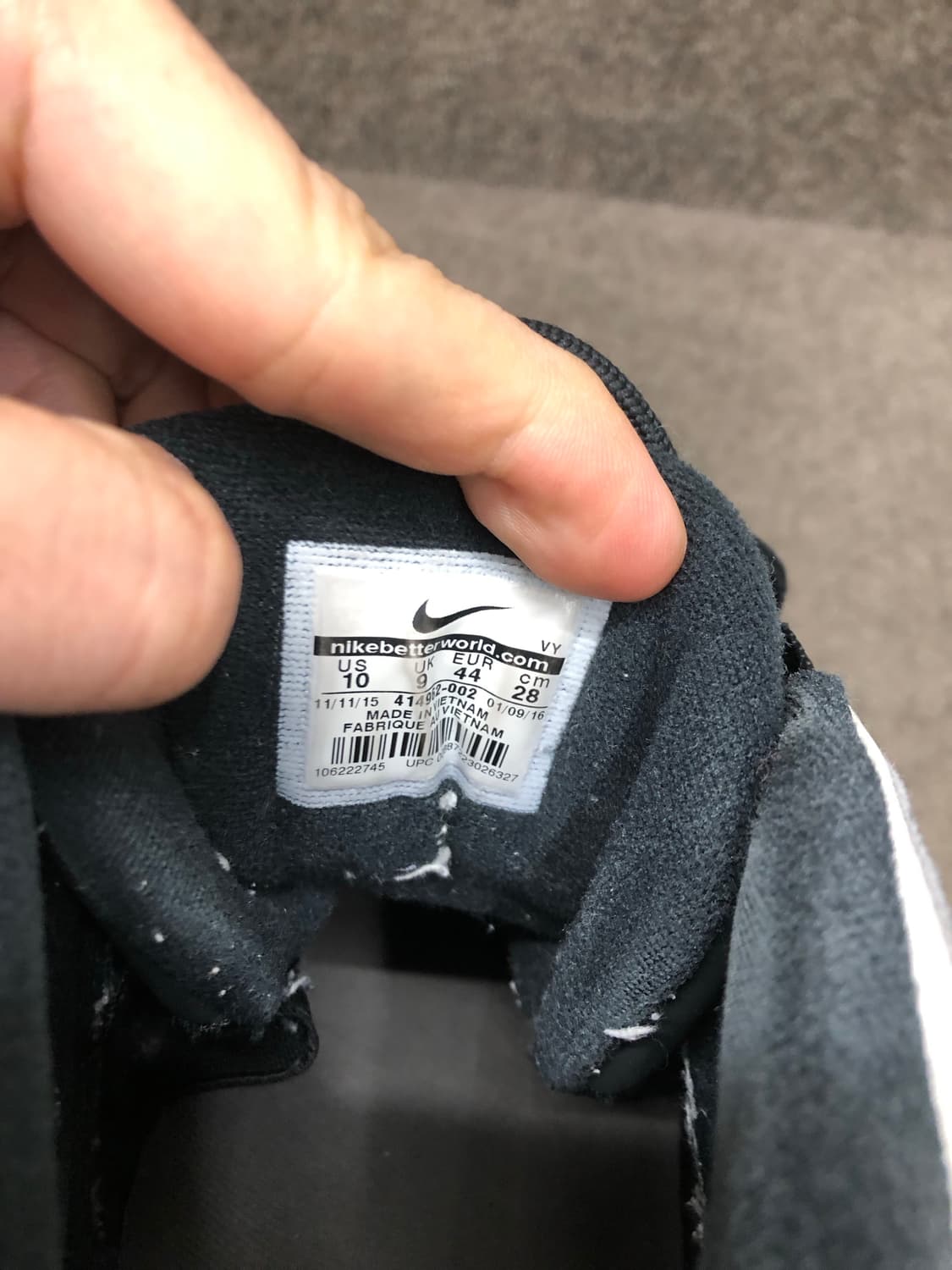 나이키 업템포 블랙 상품이미지5