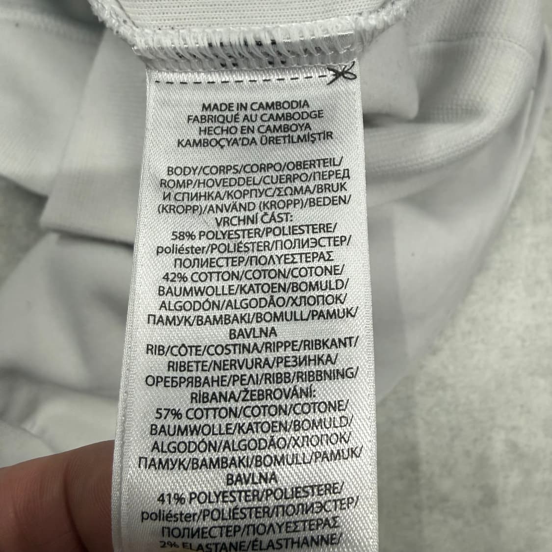 폴로 빅포니 후드티 화이트 상품이미지5