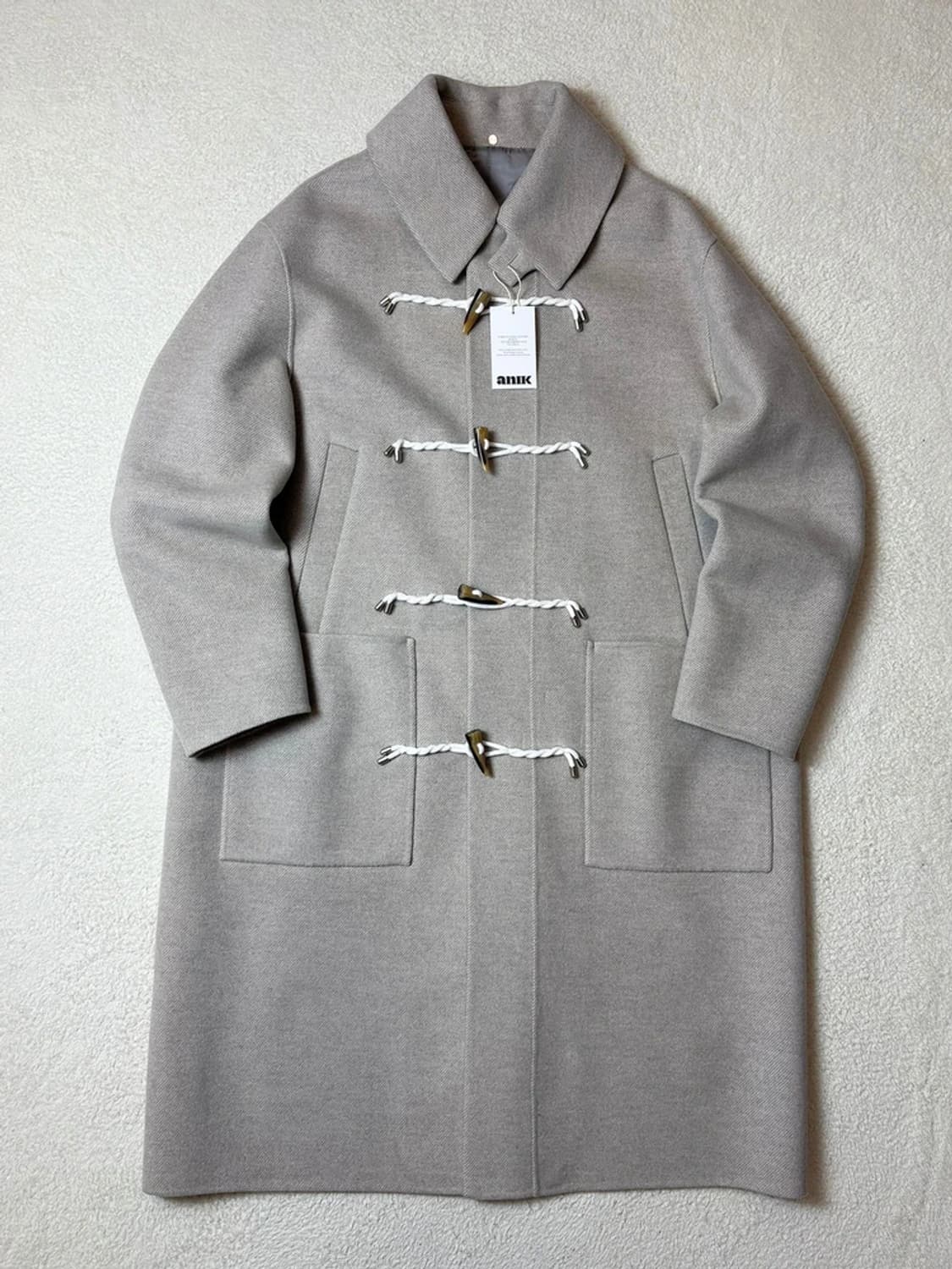 알레그리 신슐레이트 하이엔드 울 더플 코트 PN6530 상품이미지1