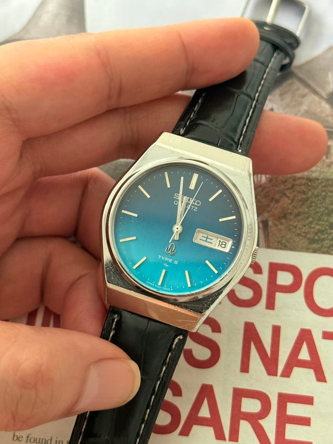 Seiko 세이코 Type II 그라데이션 데이-데이트 상품이미지3