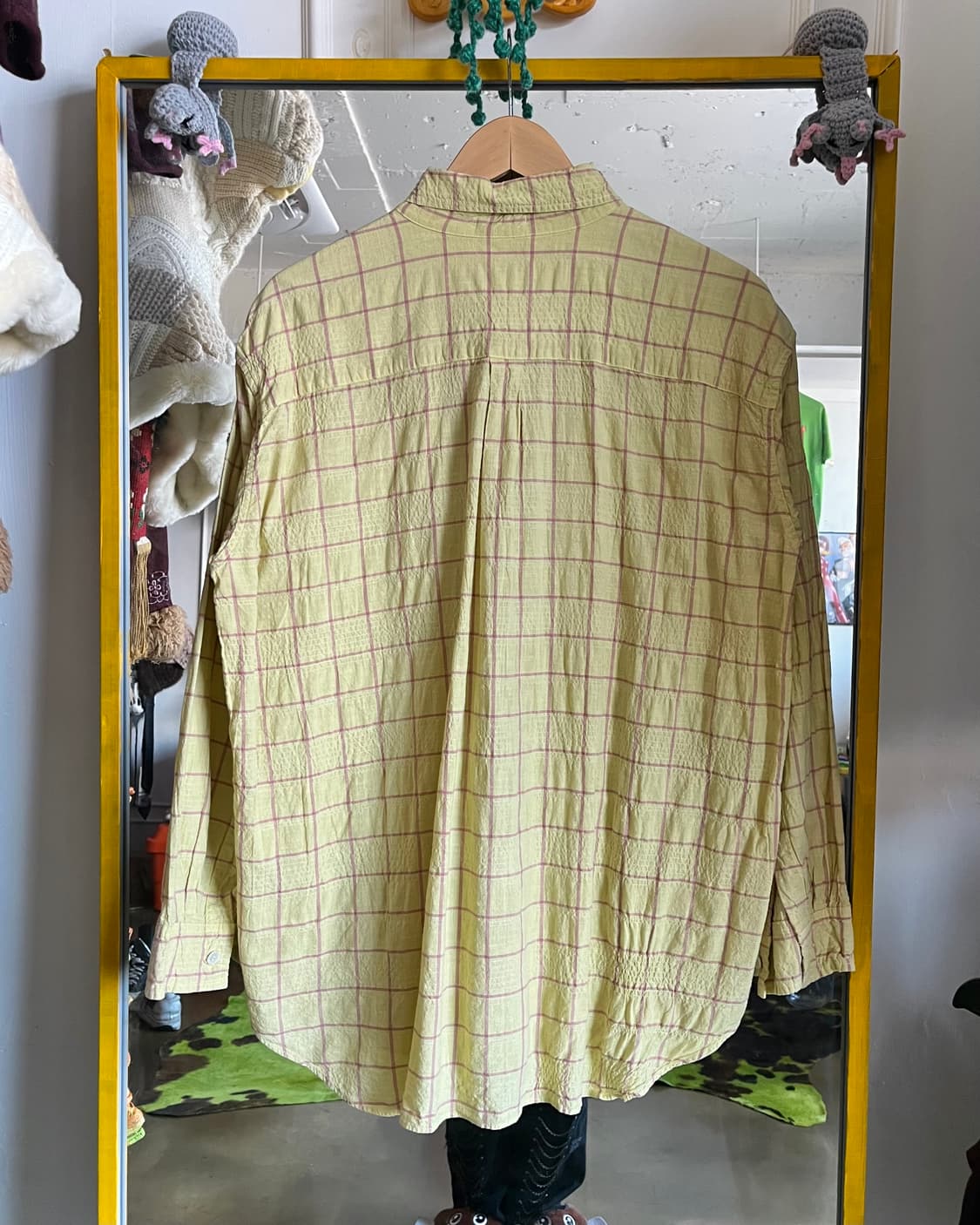 1990s ISSEY MIYAKE Plantation Big Shirt 상품이미지7