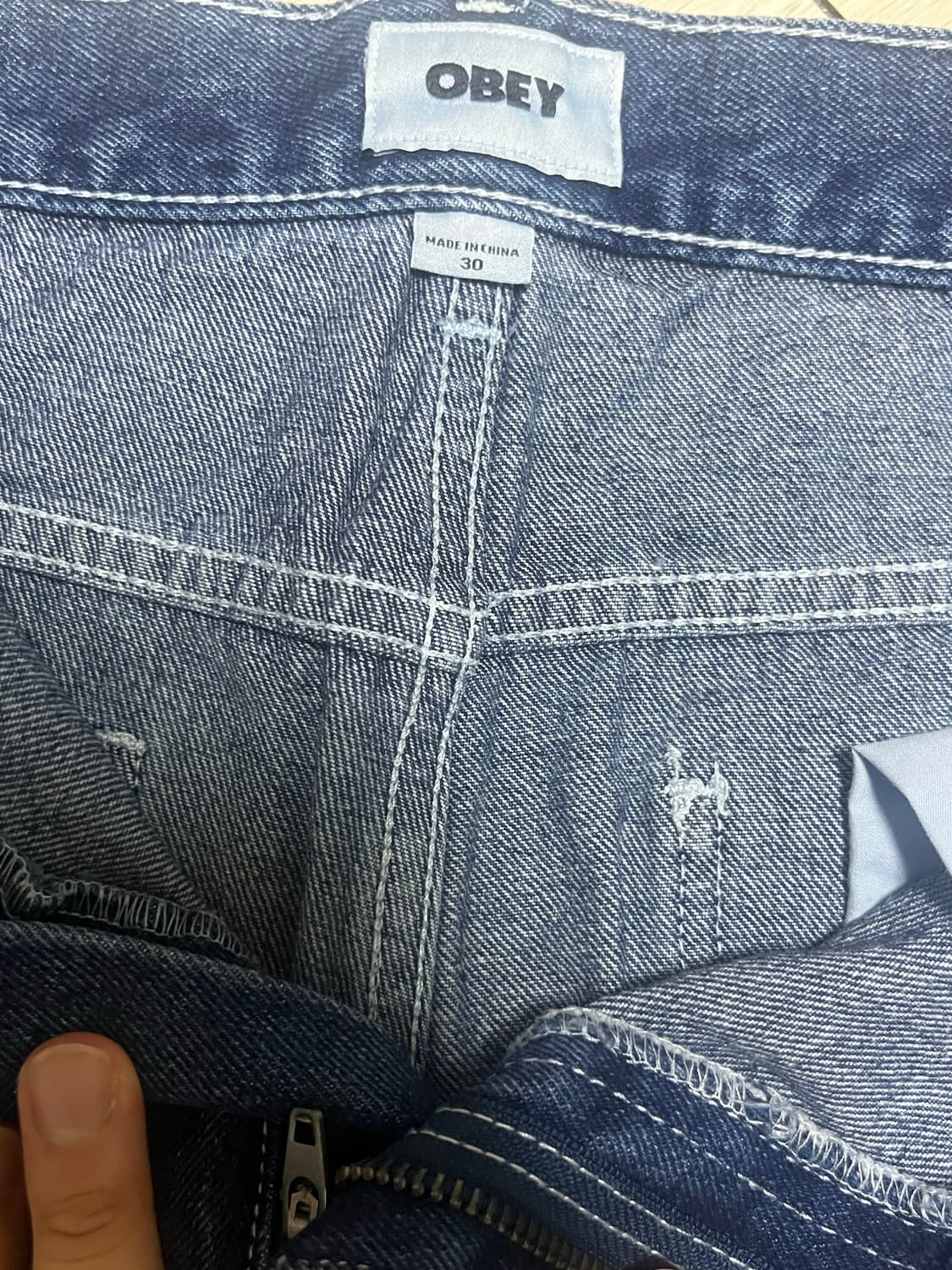 Obey 하드워크 카펜터 데님 stonewash 30 상품이미지3