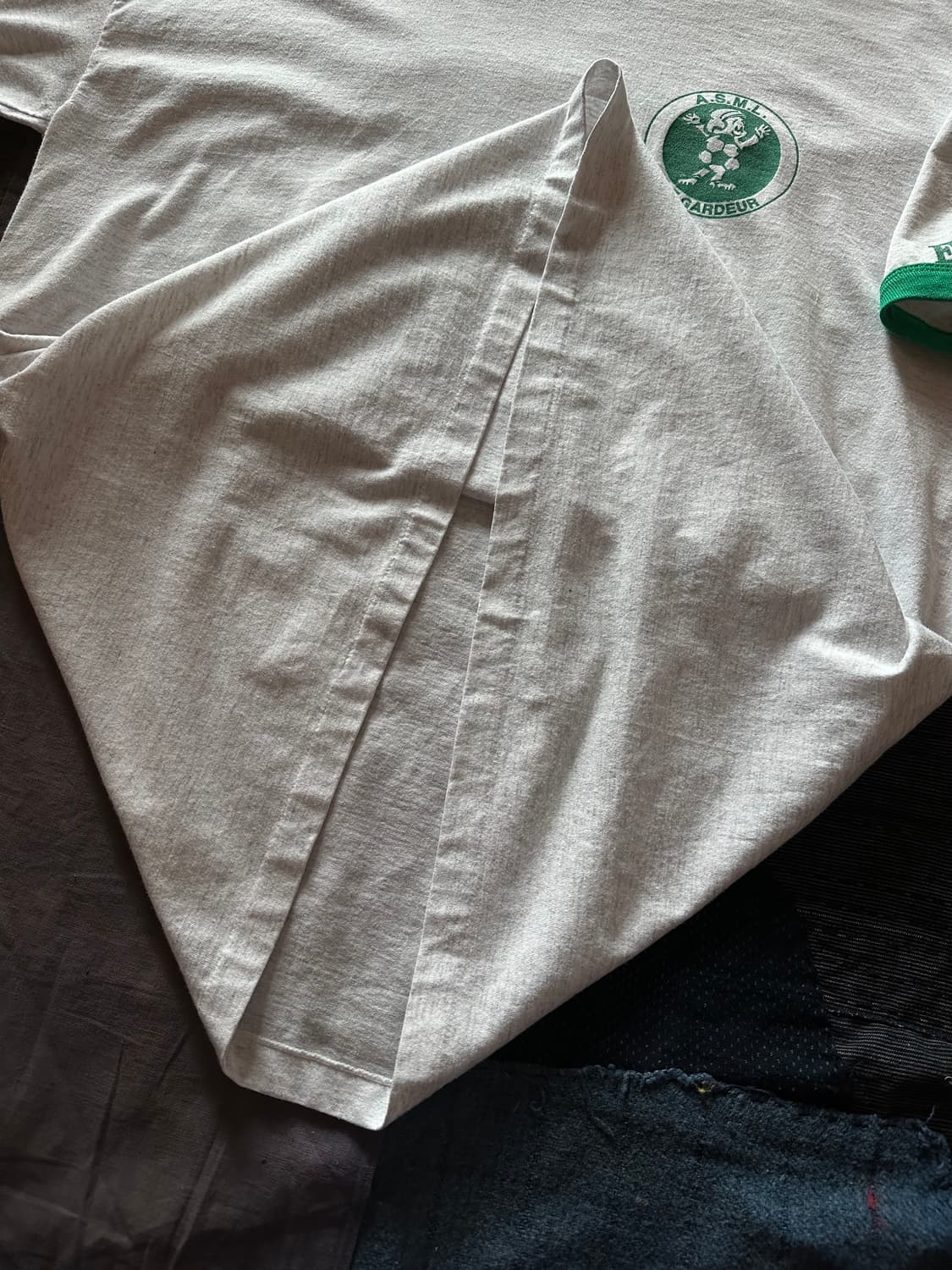 90s USA Fruit of the loom Ringer T Shirt 상품이미지5