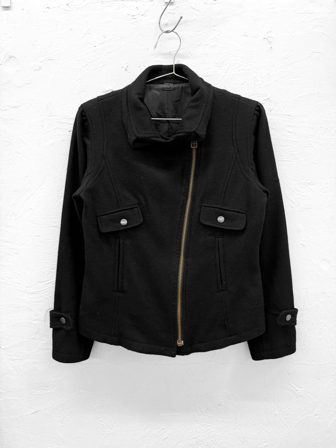 intellection 울 집업 자켓 상품이미지1