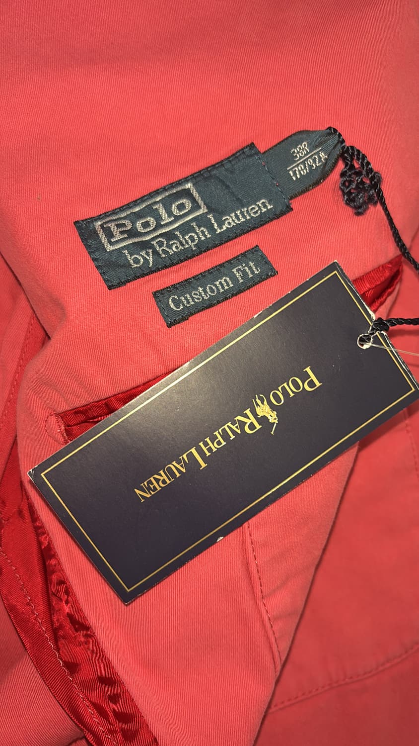 폴로 랄프로렌 핑크 콤비 코튼 스포츠 블레 이저 자켓 상품이미지3
