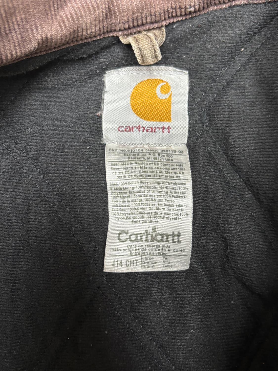 칼하트 j14 산타페 자켓 상품이미지2