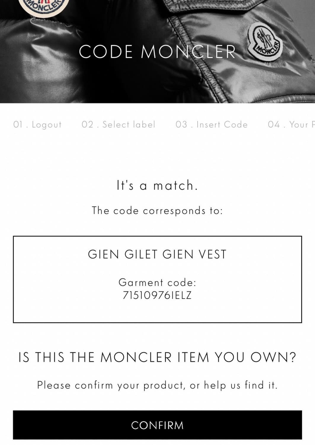 몽클레어 지앙 후드 다운 경량 베스트집업 ㅡ 105사이즈 상품이미지9