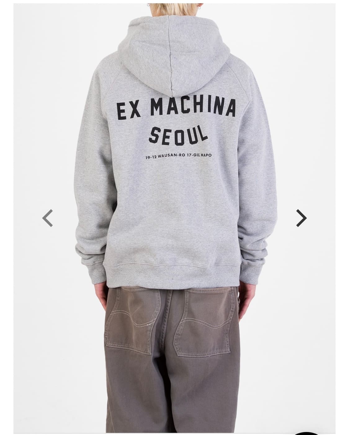 데우스 SEOUL ADDRESS HOODIE 상품이미지2