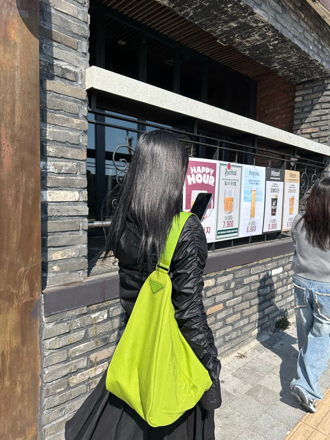 프라다 페브릭 가방 상품이미지3